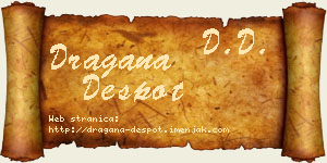 Dragana Despot vizit kartica